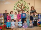 Spotkanie z przedszkolakami z Kościelca z okazji listopadowego święta bajkowych postaci