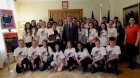 Spotkanie wicepremiera T. Siemoniaka z uczniami z Proszowic