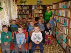Przedszkolaki z Kościelca z wizytą w Bibliotece Publicznej