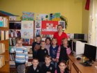 W odwiedzinach u Brzechwy i Tuwima - spotkanie z uczniami klasy ˝I b˝ z Kościelca