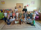 Podróż do świata bajek - spotkanie z przedszkolakami z grupy A z Kościelca