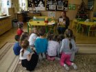 Z wizytą u Kubusia Puchatka - spotkanie z uczniami Oddziału Przedszkolnego ˝A˝ w Kościelcu